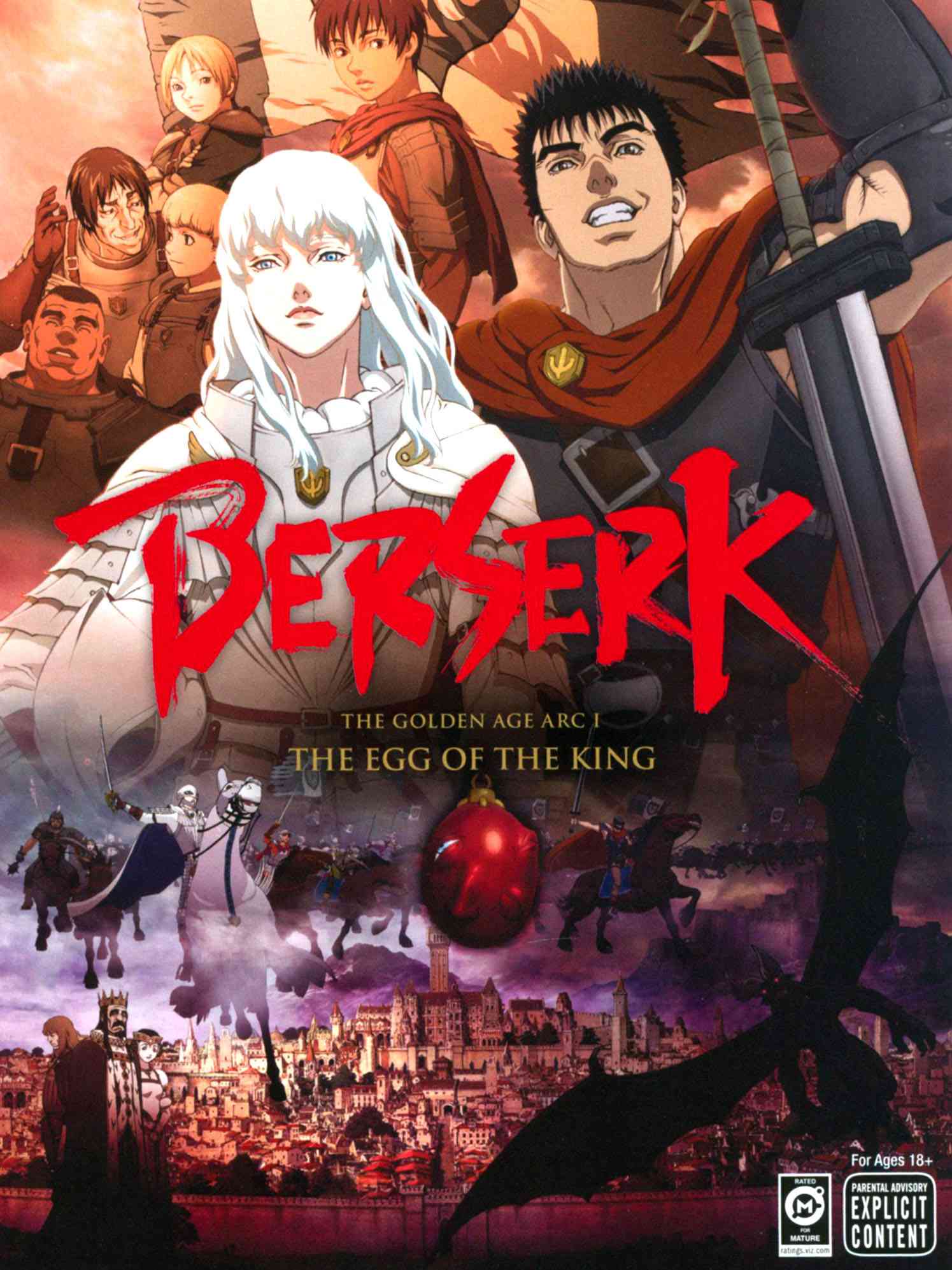 Berserk: The Golden Age Arc I - The Egg of the King (2012) Sinhala Subtitles